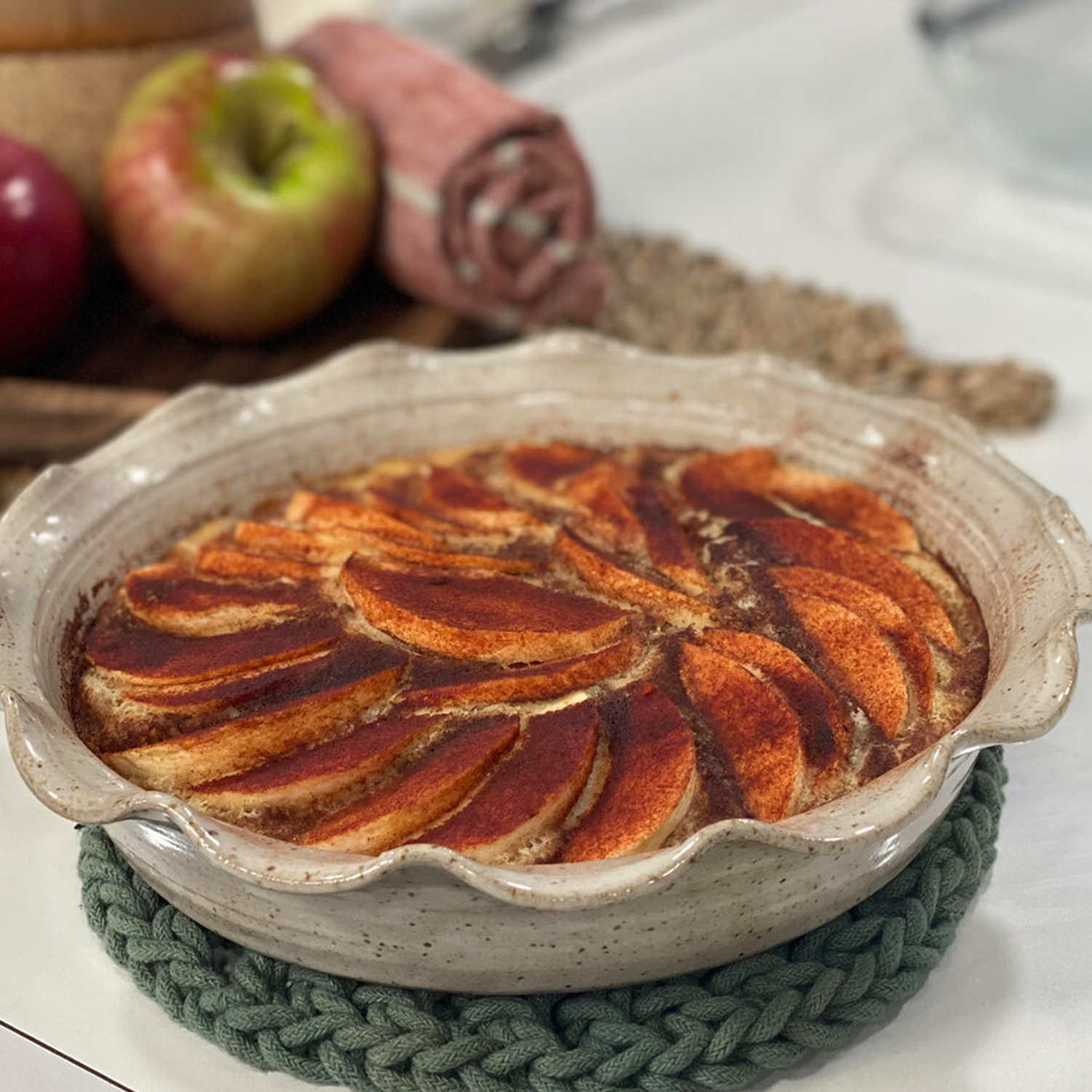 Apple Sausage Pancake Casserole
 &ndash; Walnut Creek Cheese &amp; Market