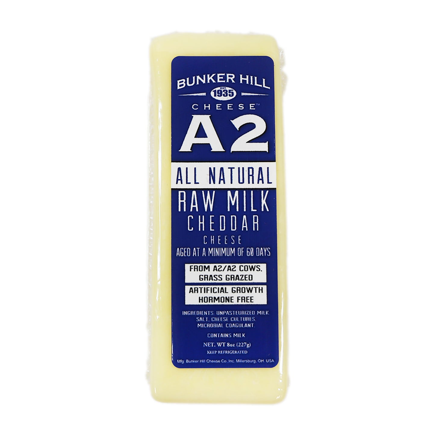 Bunker Hill - A2 Raw Milk Cheddar