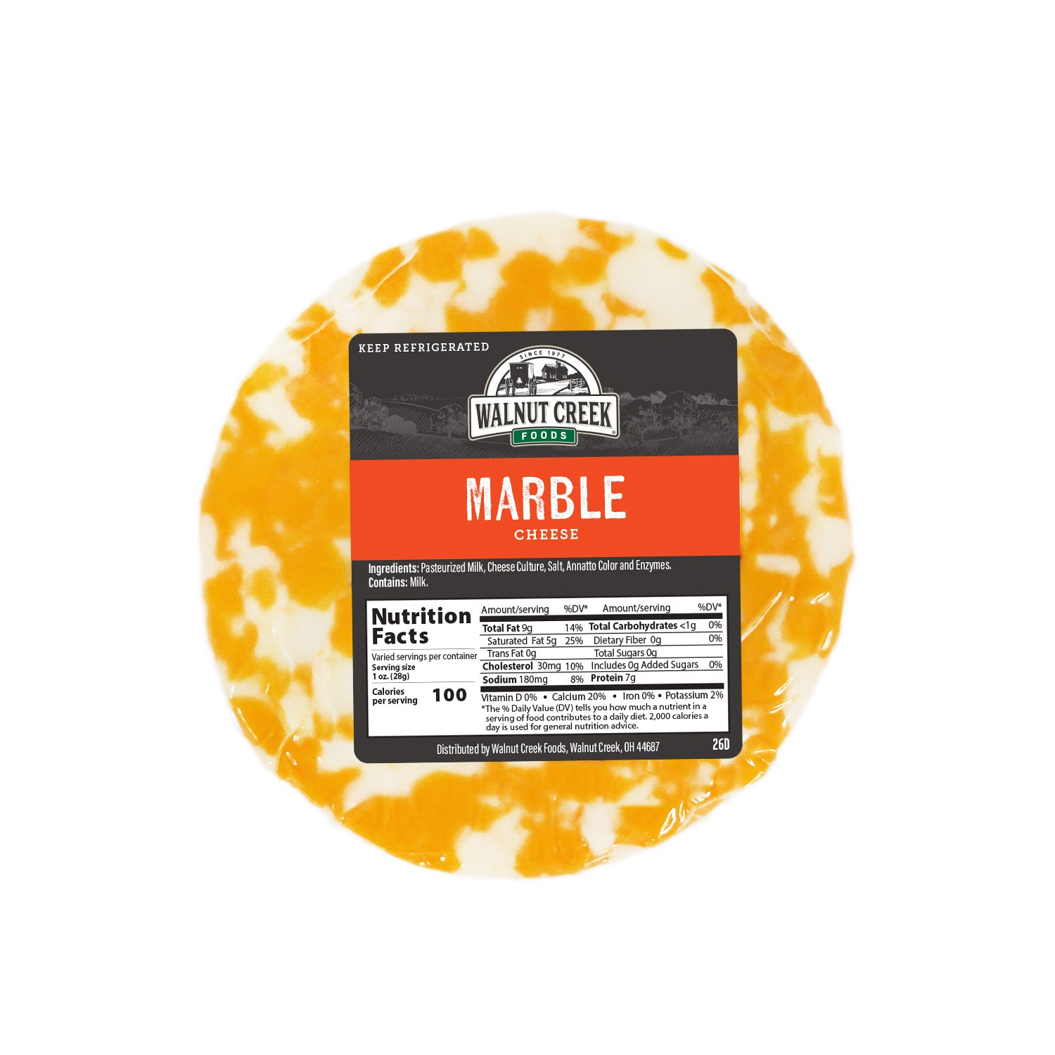 Marble Cheese - Mini Wheel – Walnut Creek Cheese & Market