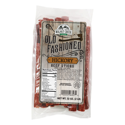 Old Fashioned WC Beef Sticks - Sweet Hickory