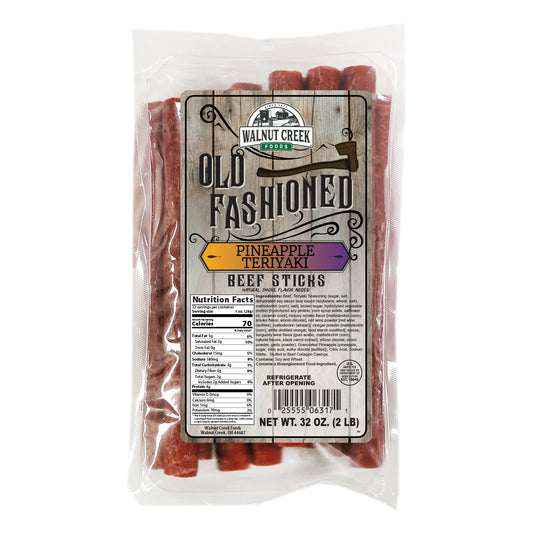 Old Fashioned WC Beef Sticks - Pineapple Teriyaki