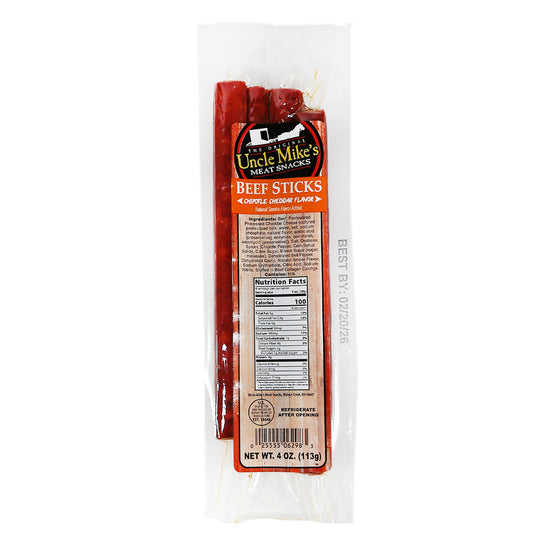 Chipotle Cheddar Beef Sticks - UM
