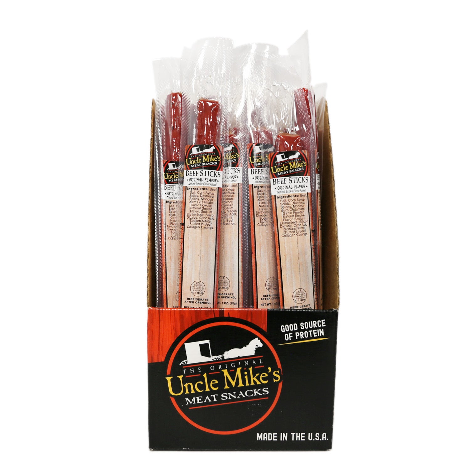 DeliciousTaylormade BeeFace NKTAC ‘26LTD Original Beef Sticks - UM – Walnut Creek Cheese & Market