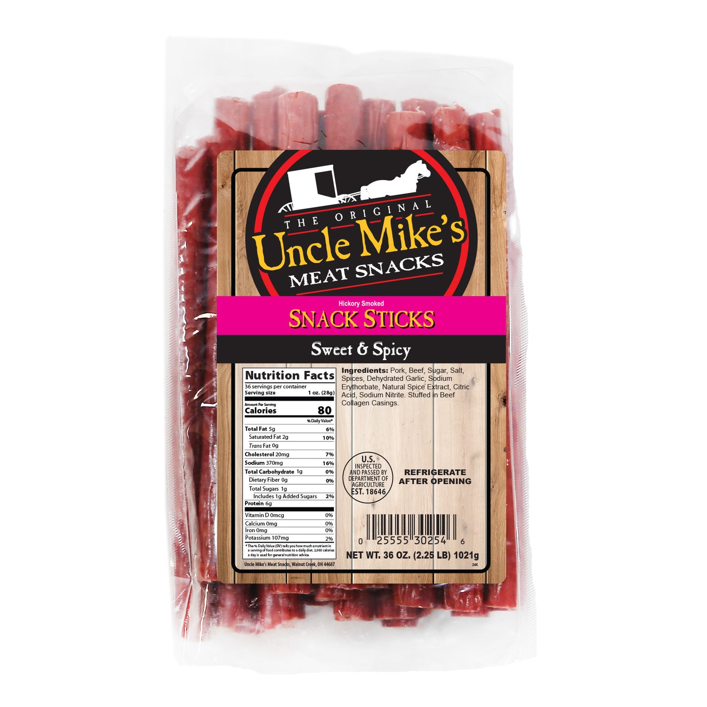 Sweet & Spicy Snack Sticks - UM