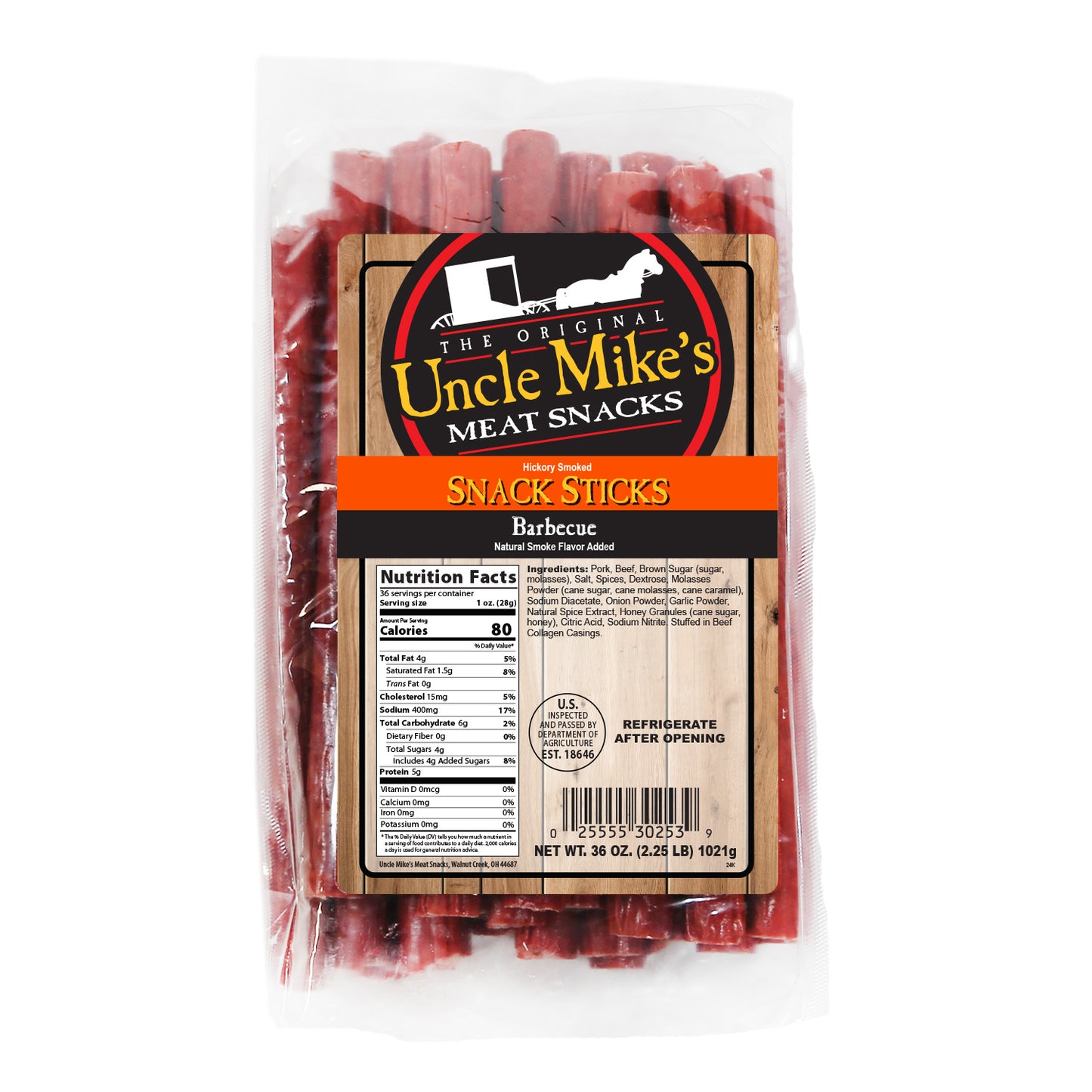 Barbecue Snack Sticks - UM