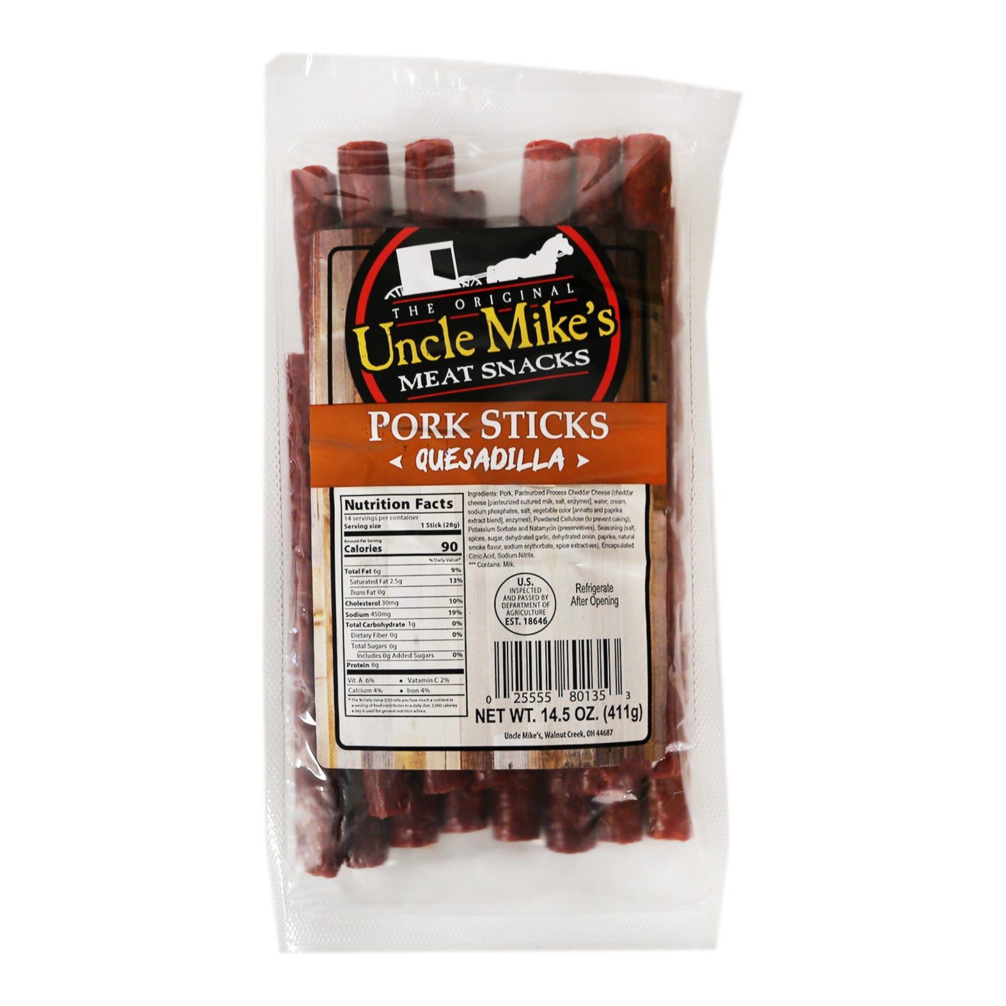 UM Pork Sticks - Quesadilla