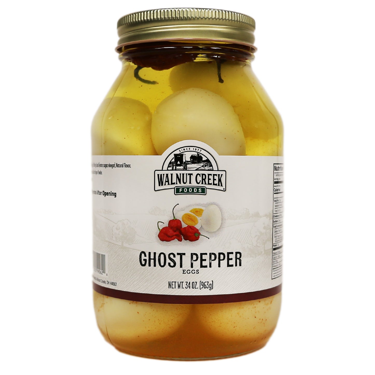 Pickled Eggs - Ghost Pepper