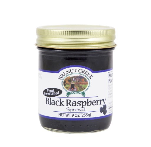 Black Raspberry Spread - Fruit Sweetened