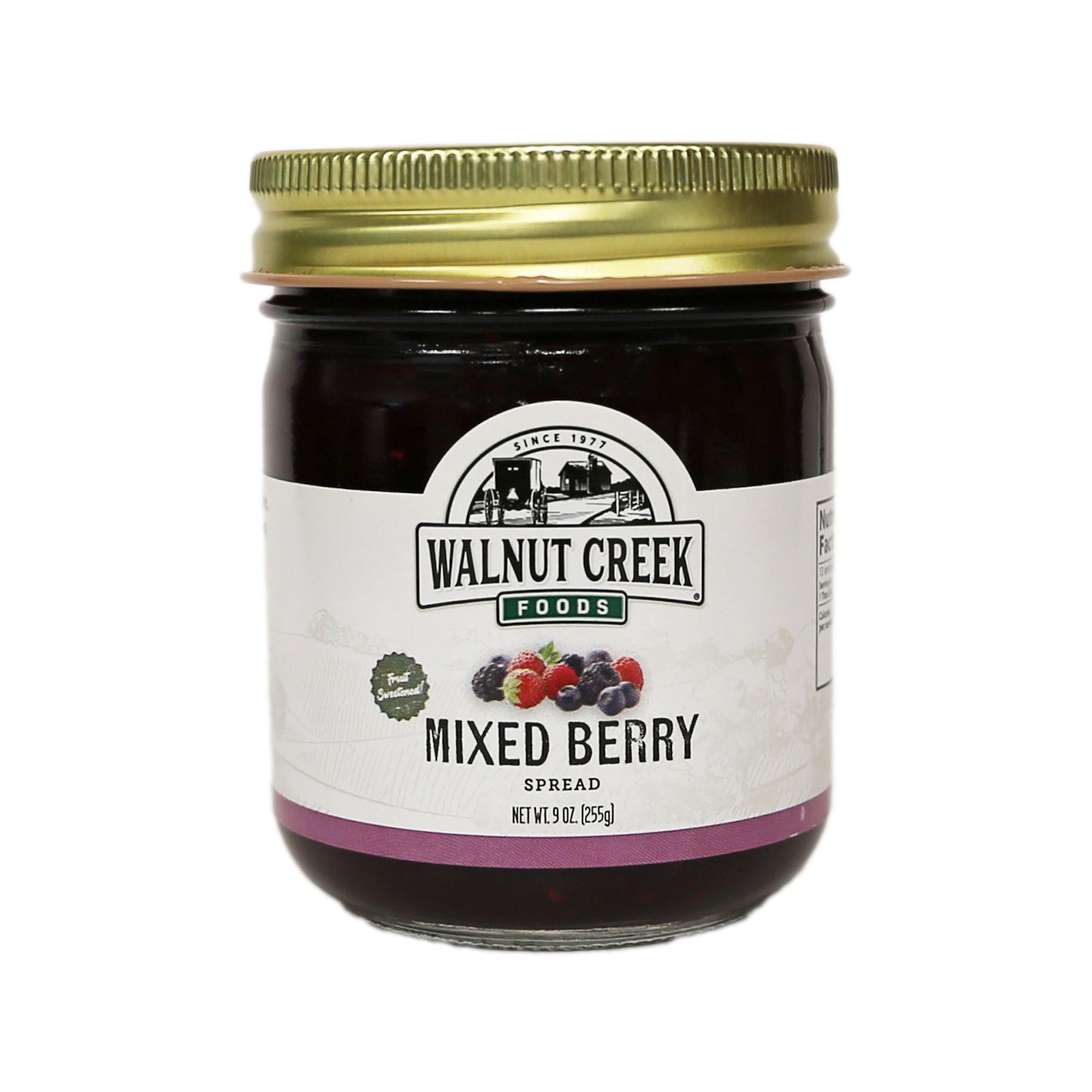 Mixed Berry Spread - Fruit Sweetened
