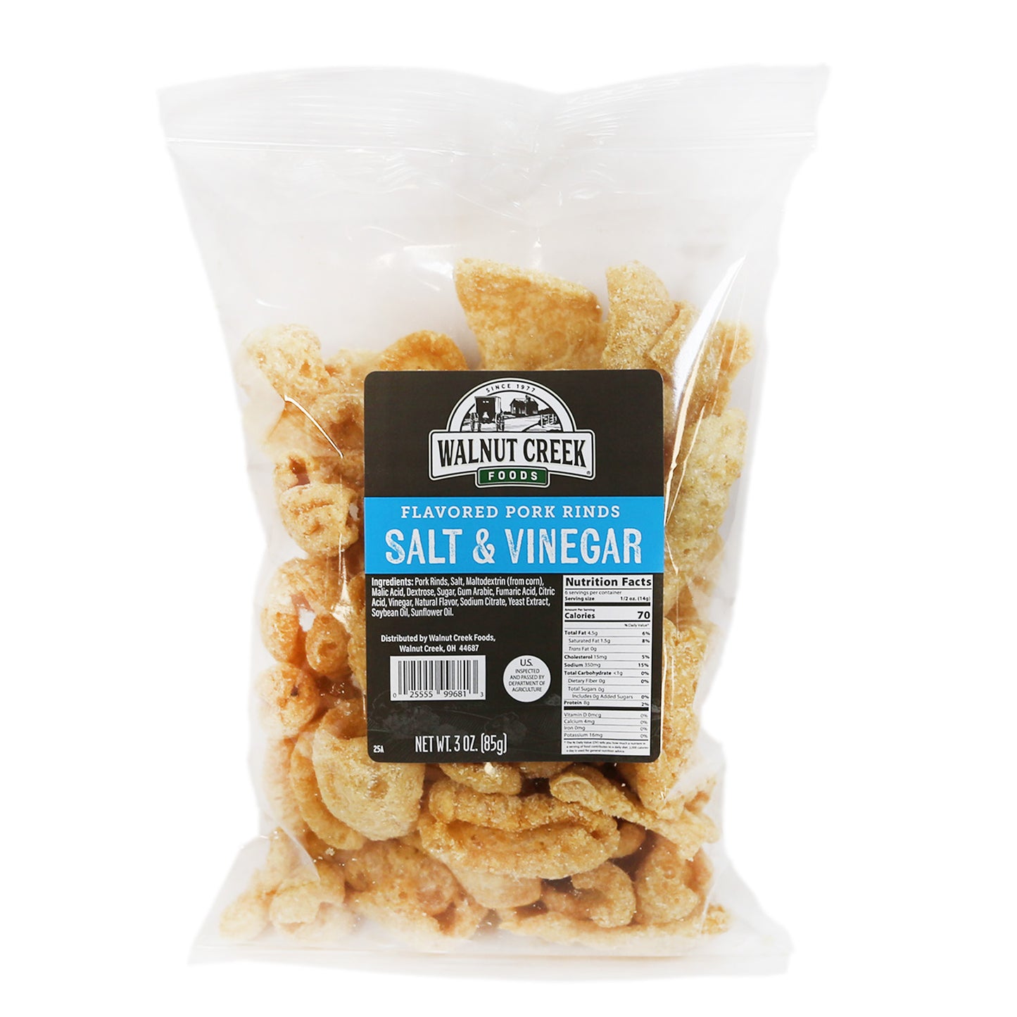 WC Pork Rinds - Salt & Vinegar