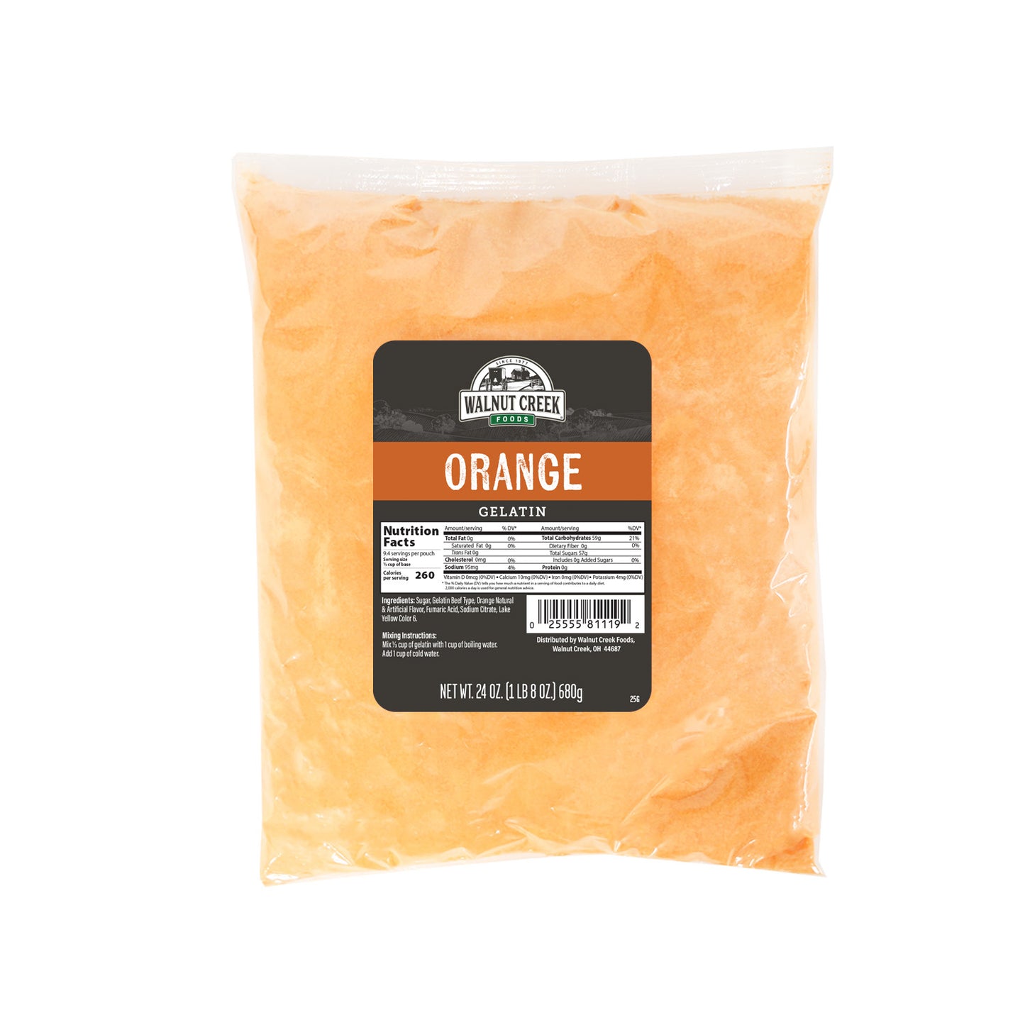 Gelatin - Orange