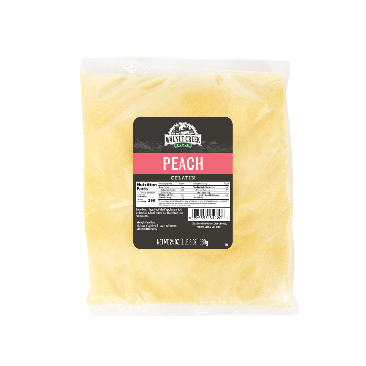 Gelatin - Peach – Walnut Creek Cheese & Market