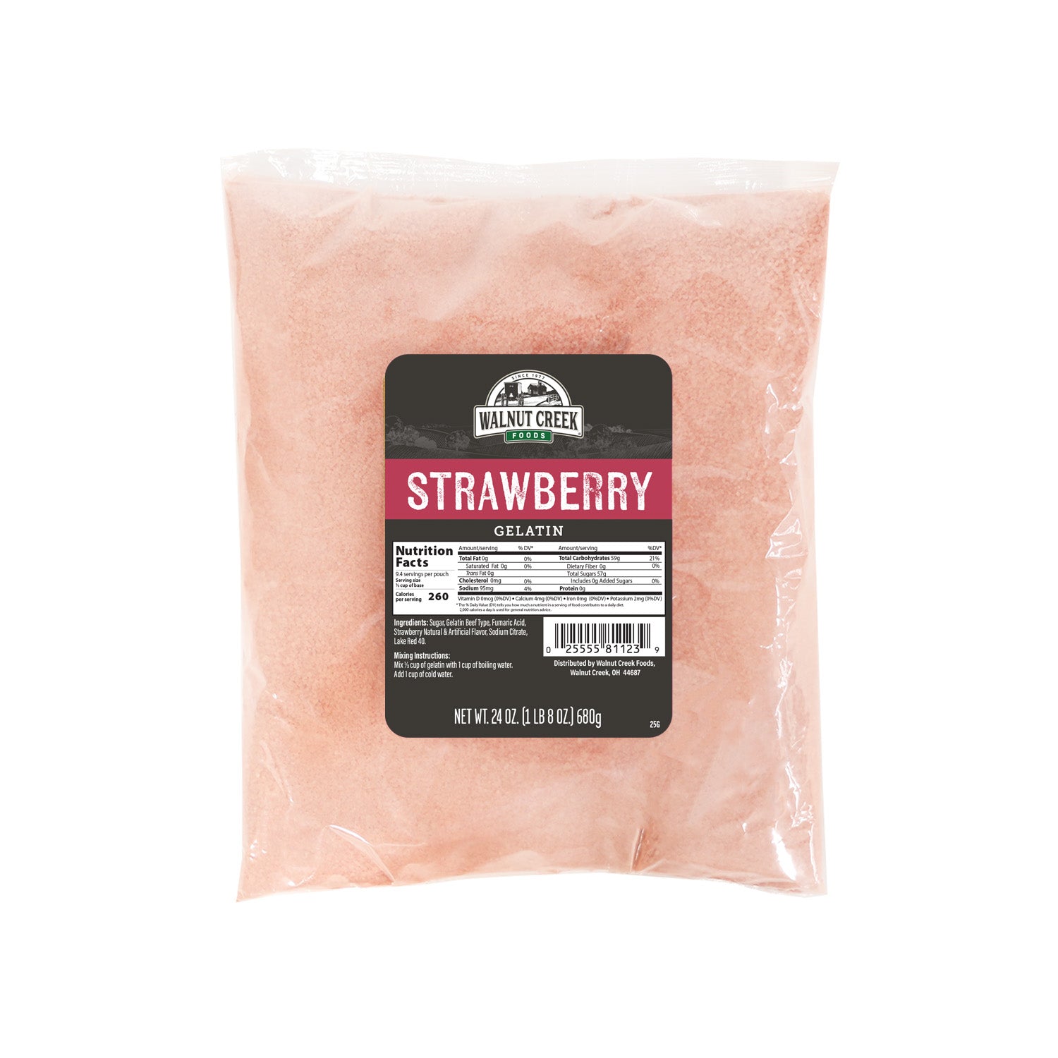 Gelatin - Strawberry – Walnut Creek Cheese & Market