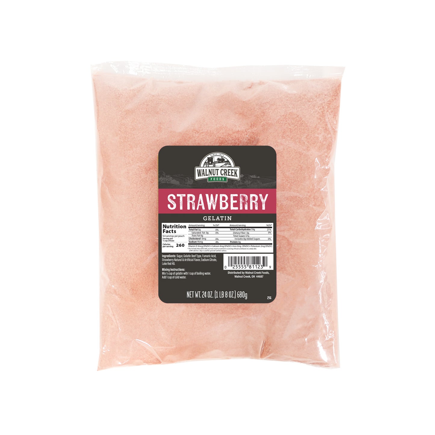 Gelatin - Strawberry