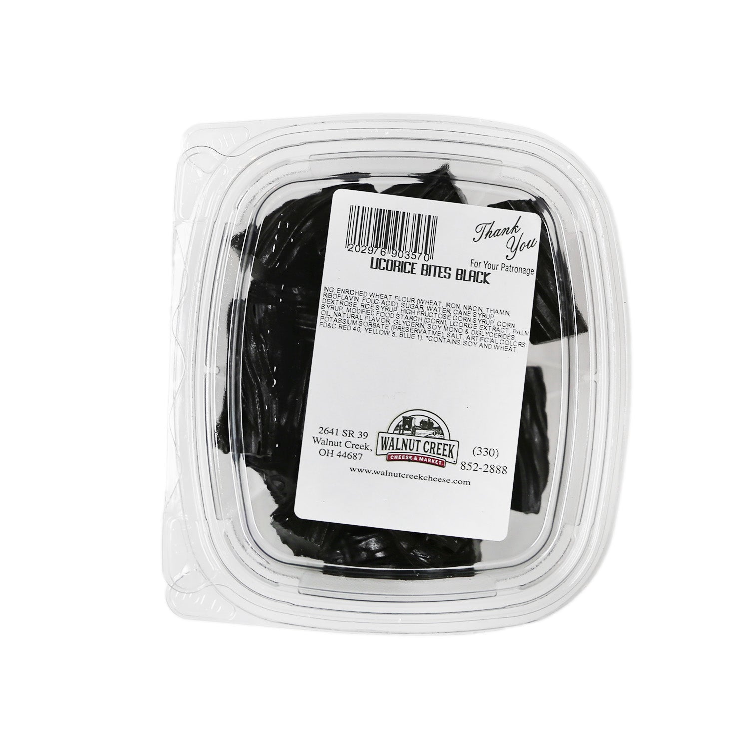 Licorice Bites - Black – Walnut Creek Cheese & Market