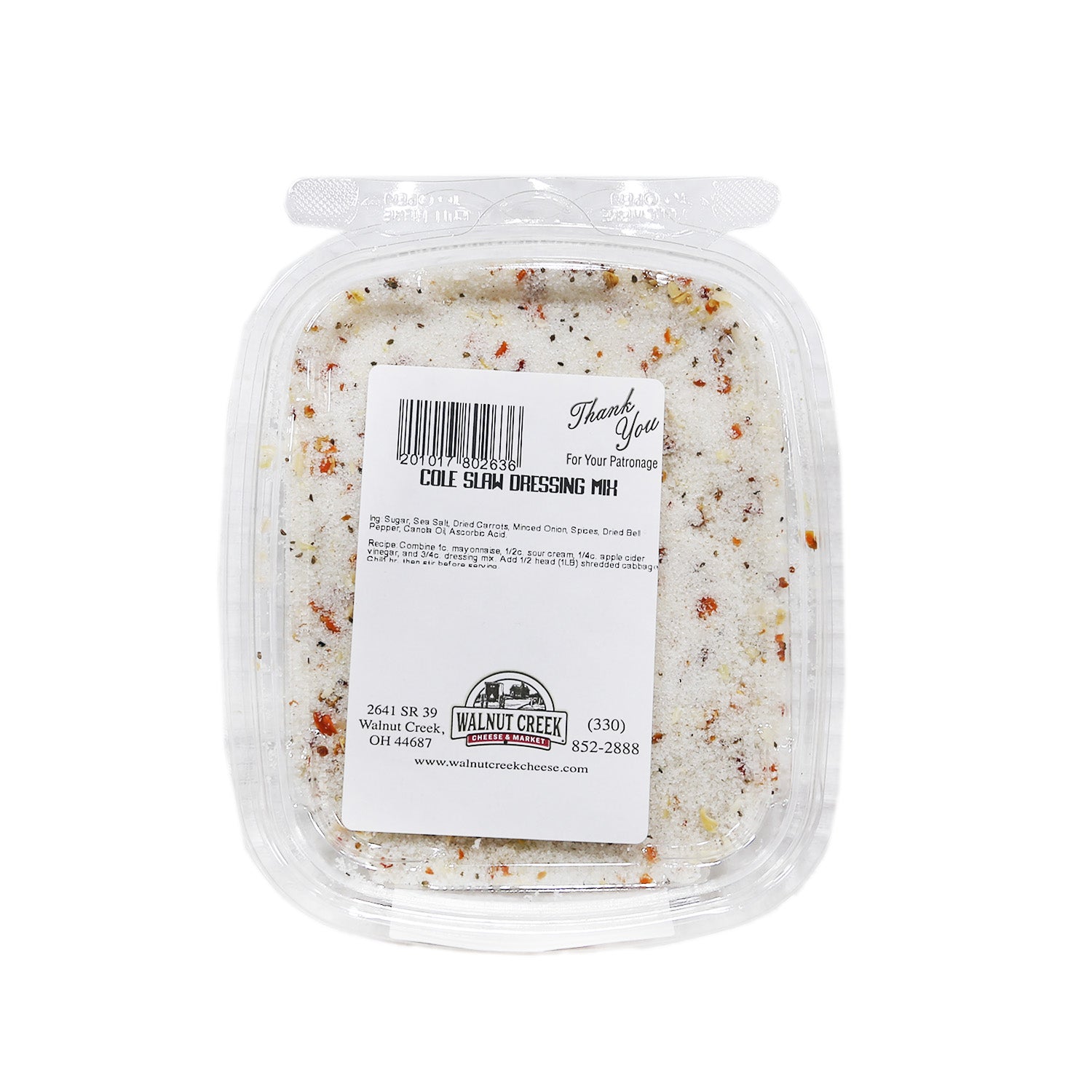Cole Slaw Dressing Mix – Walnut Creek Cheese & Market