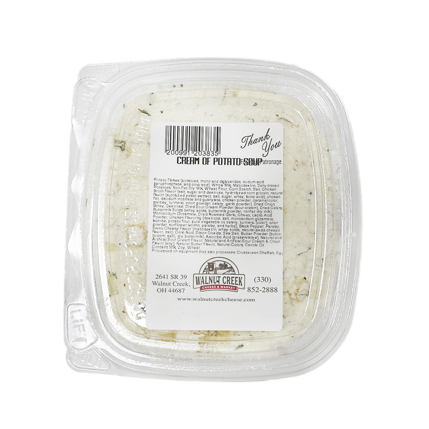 Soup Mix - Cream of Potato – Walnut Creek Cheese & Market