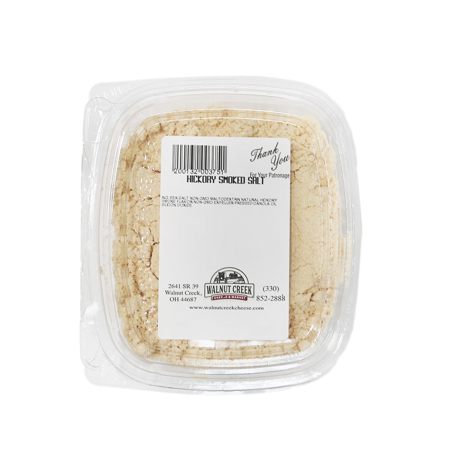 Hickory Smoked Salt – Walnut Creek Cheese & Market