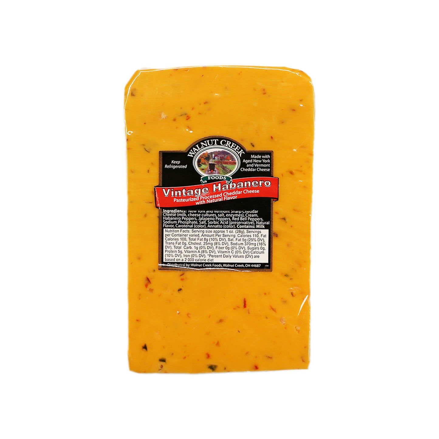 Cheddar Cheese - Vintage Habanero