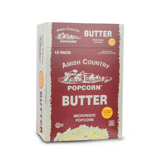 Ladyfinger Butter Microwave Popcorn