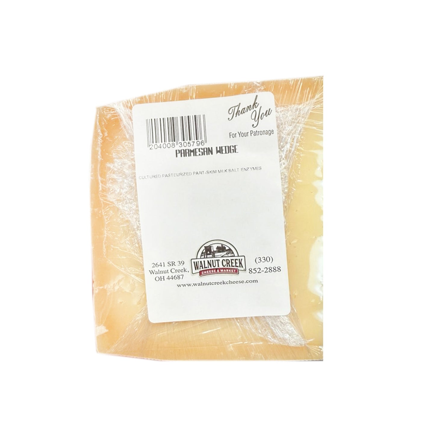 Parmesan Cheese Wedge