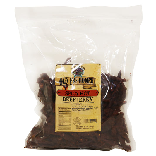 Spicy Hot Beef Jerky - WC Old Fashioned