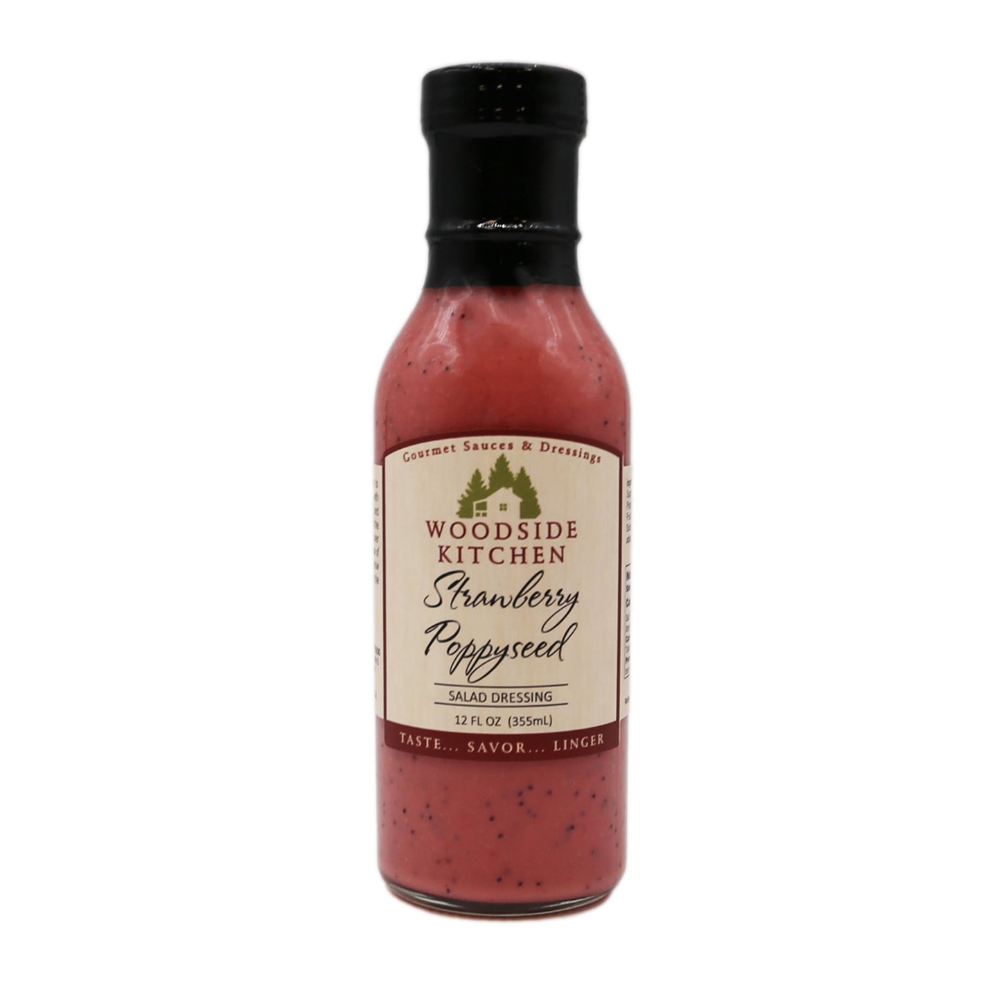 Woodside Kitchen Dressing - Strawberry Poppyseed