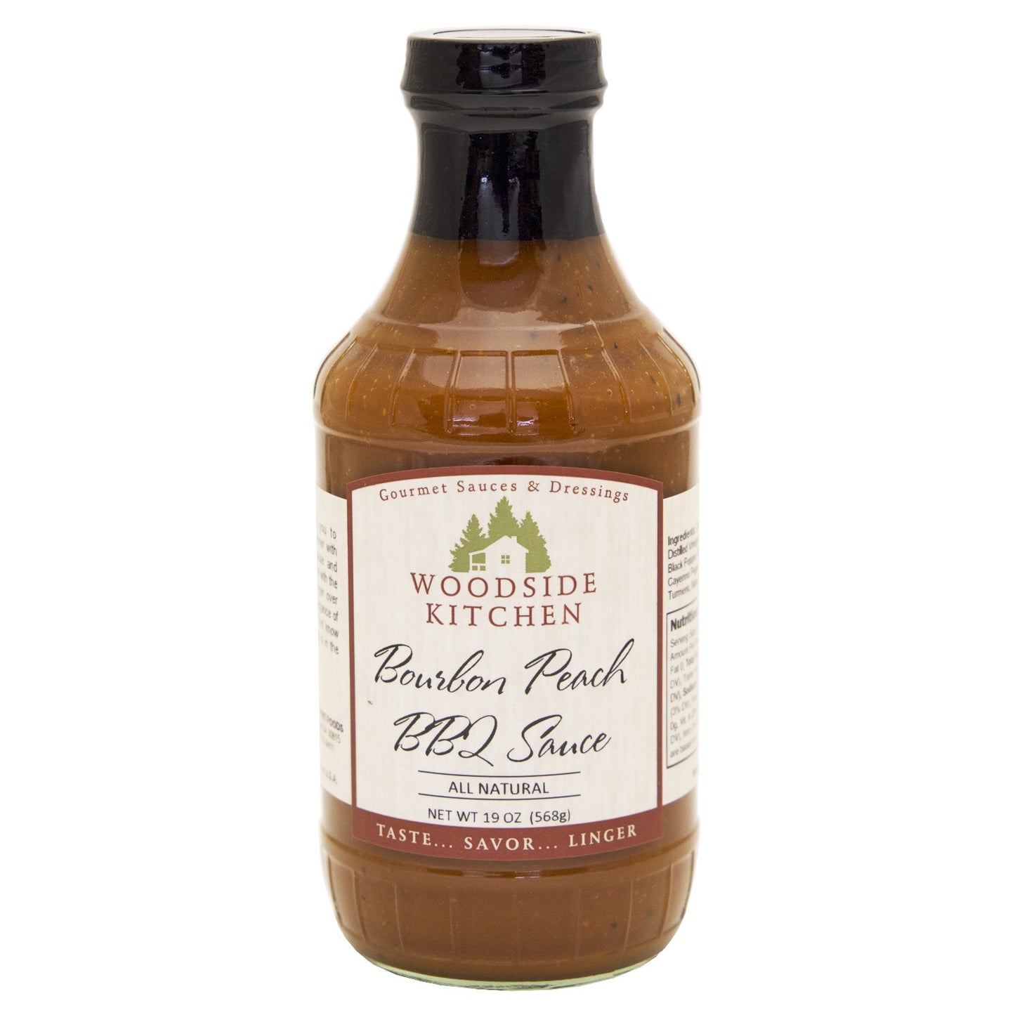 Woodside Kitchen BBQ Sauce - Bourbon Peach
