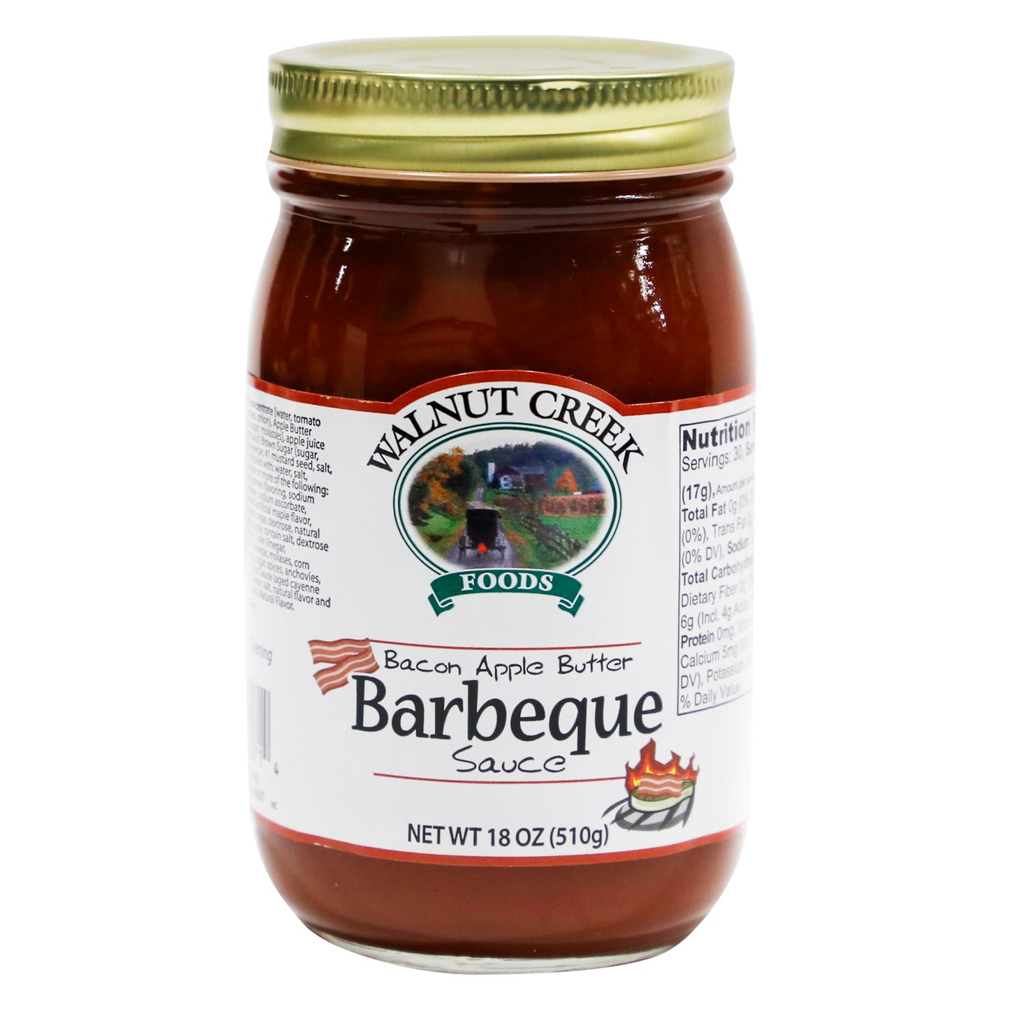 Apple Butter BBQ Sauce - Bacon