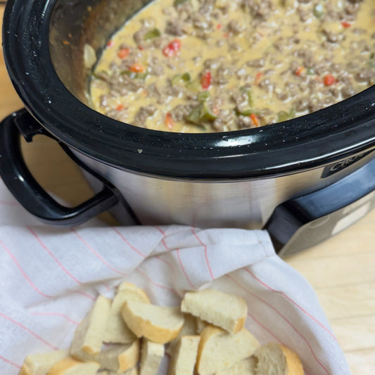 Loaded Philly Cheesesteak Dip