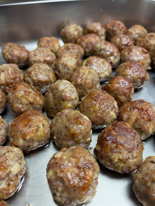 Pork, Apple & Sage Meatballs