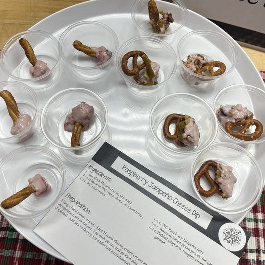 Raspberry Jalapeño Cheese Dip