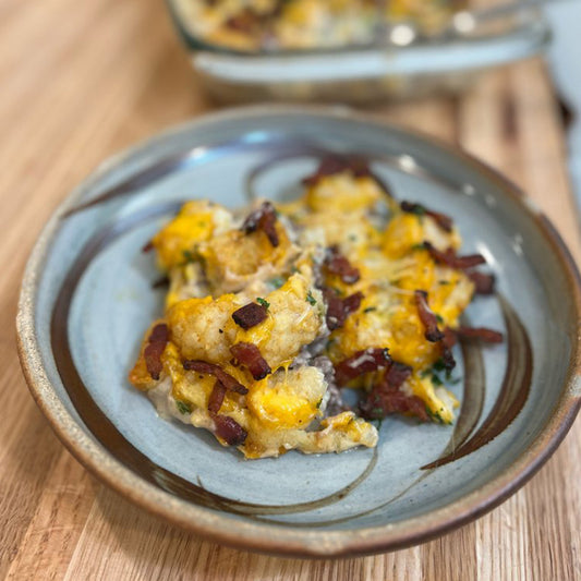 Bacon Cheeseburger Tater Tot Casserole