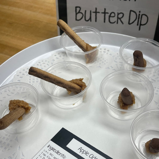 Apple Cider Peanut Butter Dip