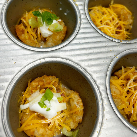 Tater Tot Appetizer Cups