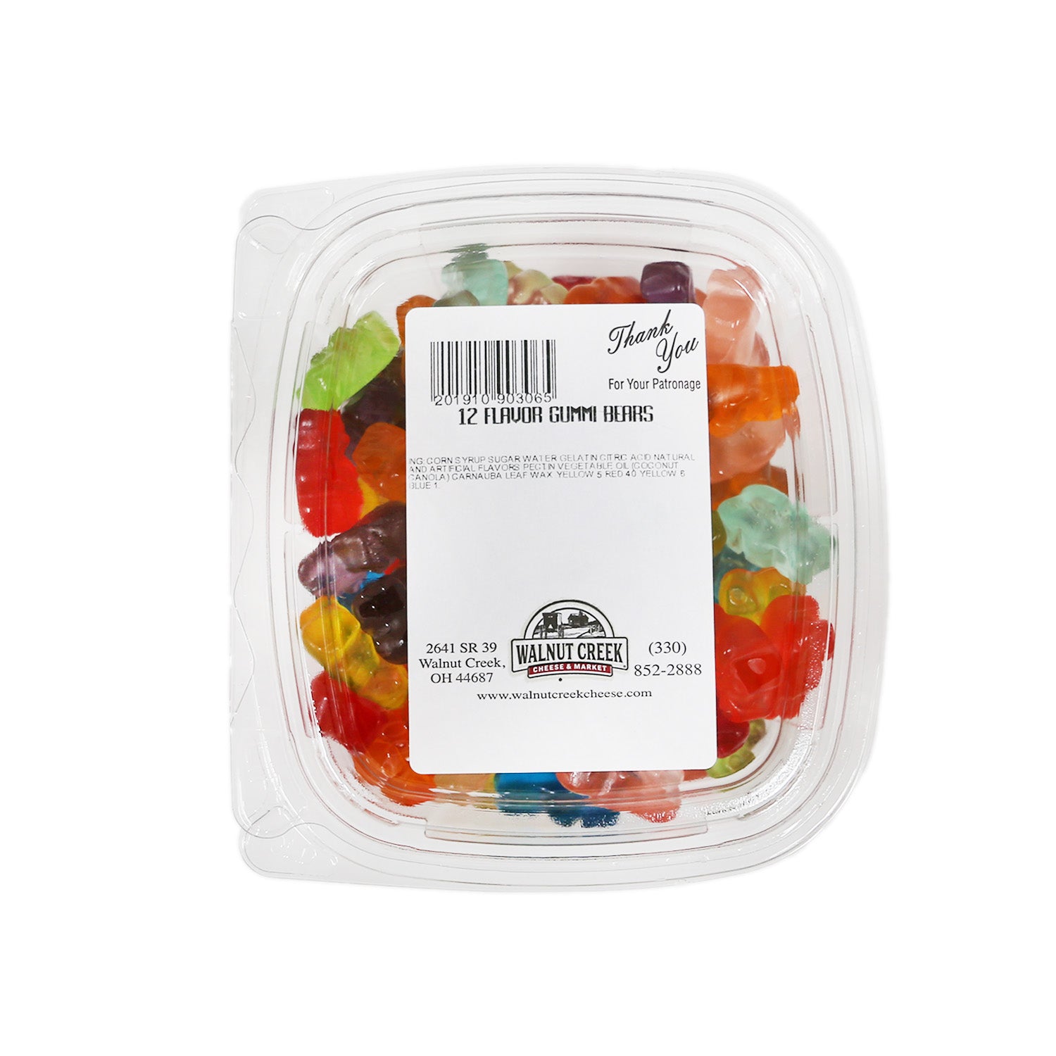 Gummi Bears - 12 Flavor – Walnut Creek Cheese & Market
