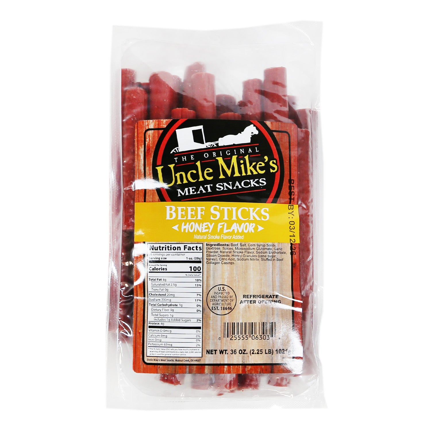 Honey Beef Sticks - UM – Walnut Creek Cheese & Market