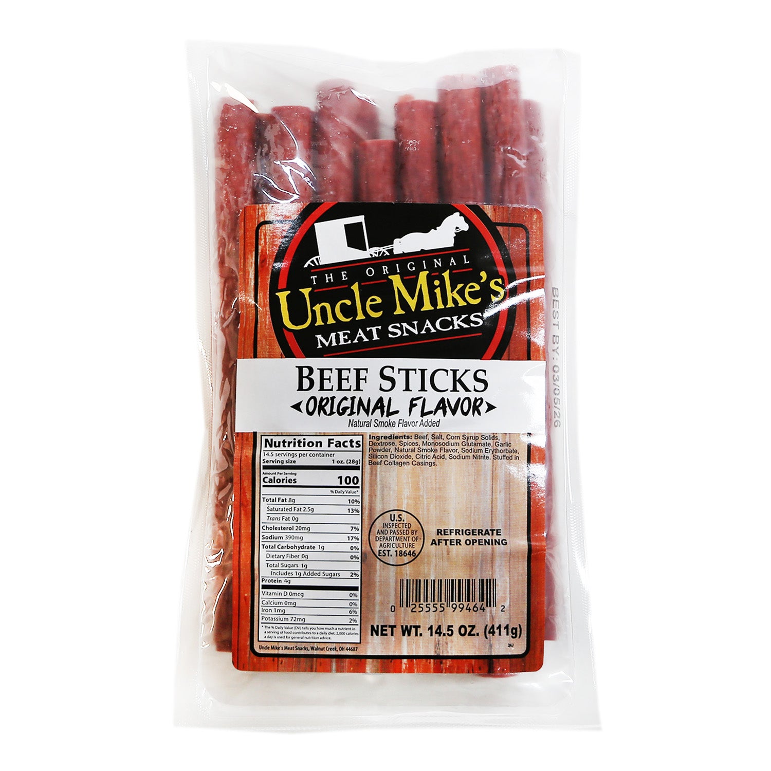 Original Beef Sticks - UM – Walnut Creek Cheese & Market