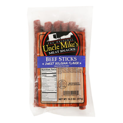 Sweet Bologna Beef Sticks - UM