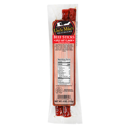 Spicy Hot Beef Sticks- UM