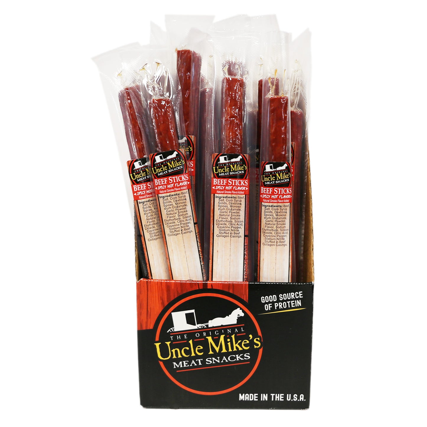 Spicy Hot Beef Sticks- UM