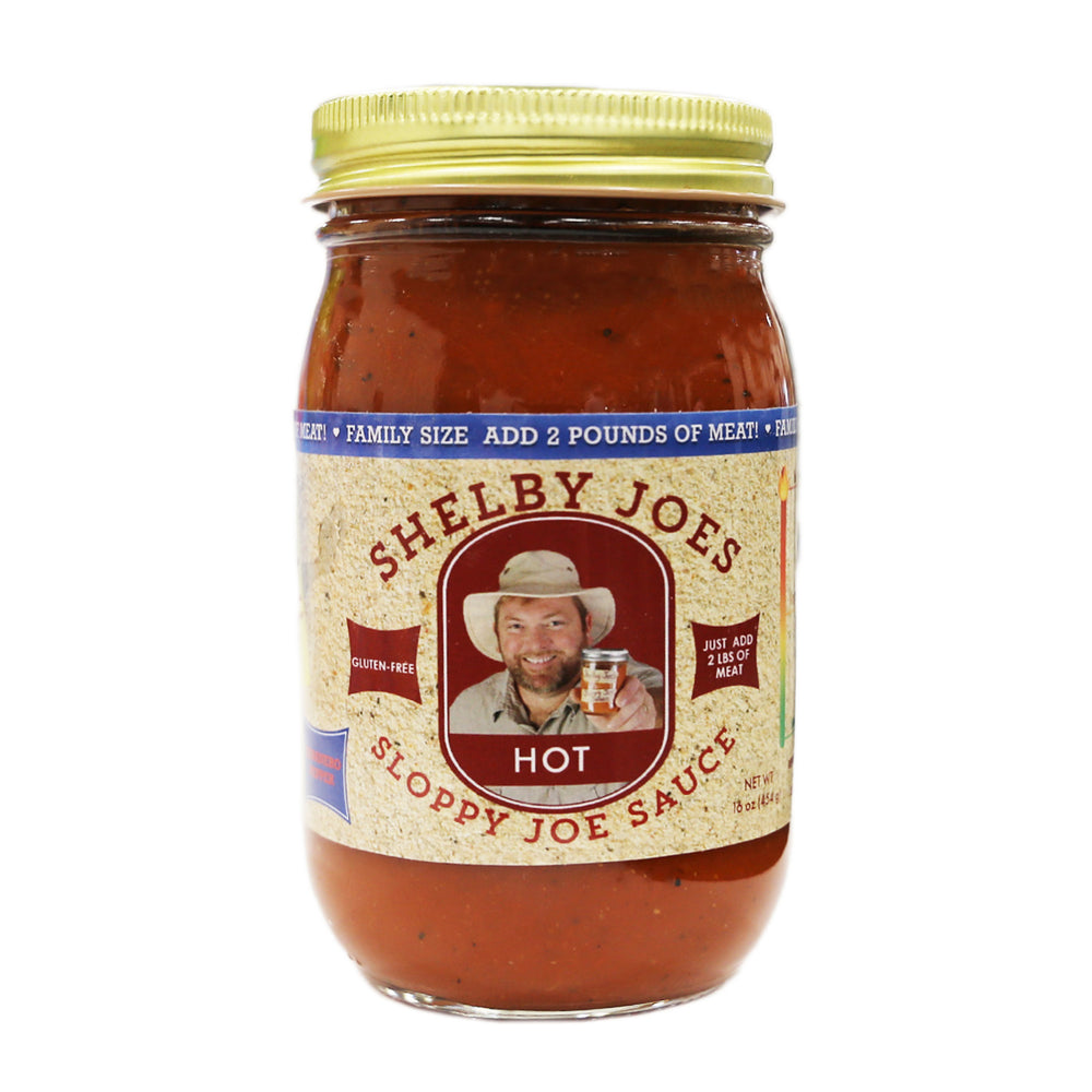 Shelby Joes Sloppy Joe Sauce - Hot