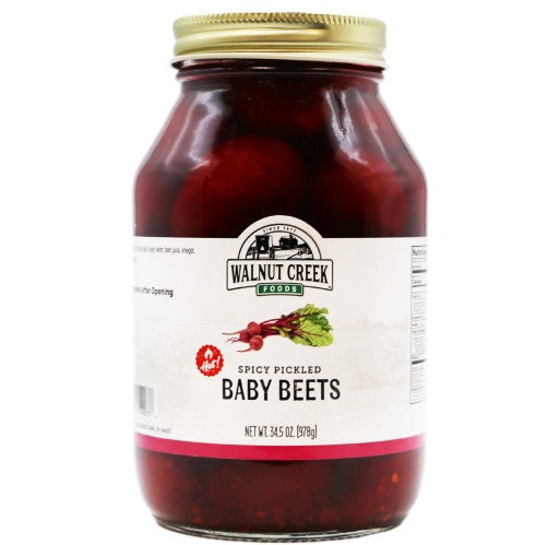 Spicy Pickled Baby Beets