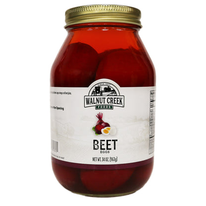 Pickled Eggs - Red Beet