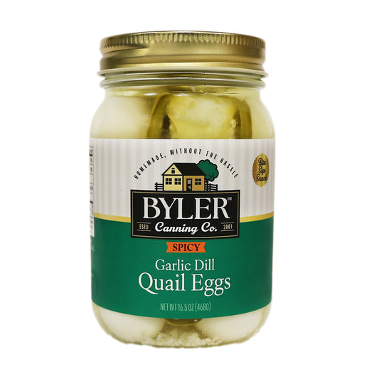 Quail Eggs - Spicy Garlic Dill