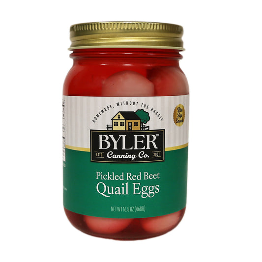 Quail Eggs - Pickled Red Beet