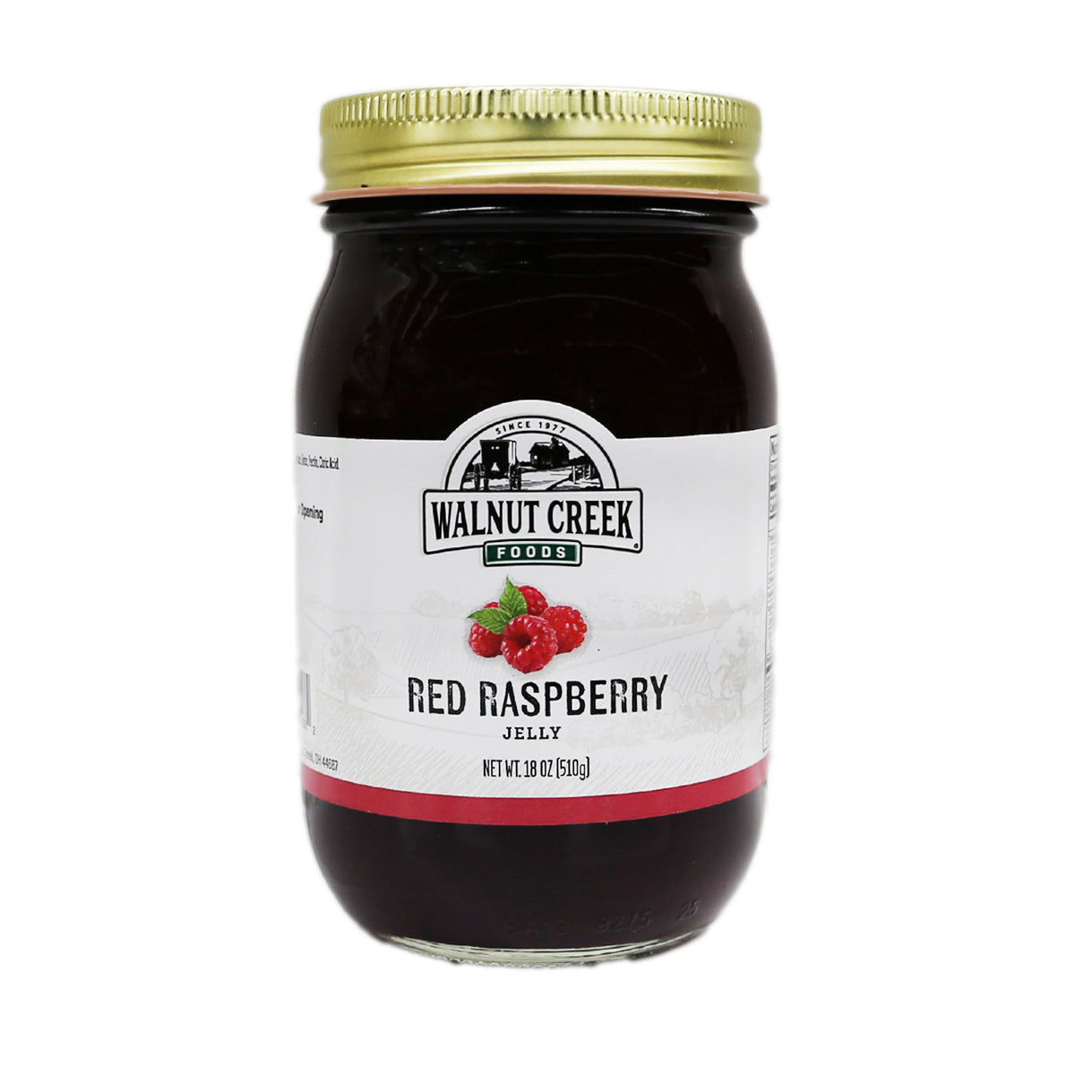 Red Raspberry Jelly Label Red Raspberry Jelly – Walnut Creek Cheese & Market