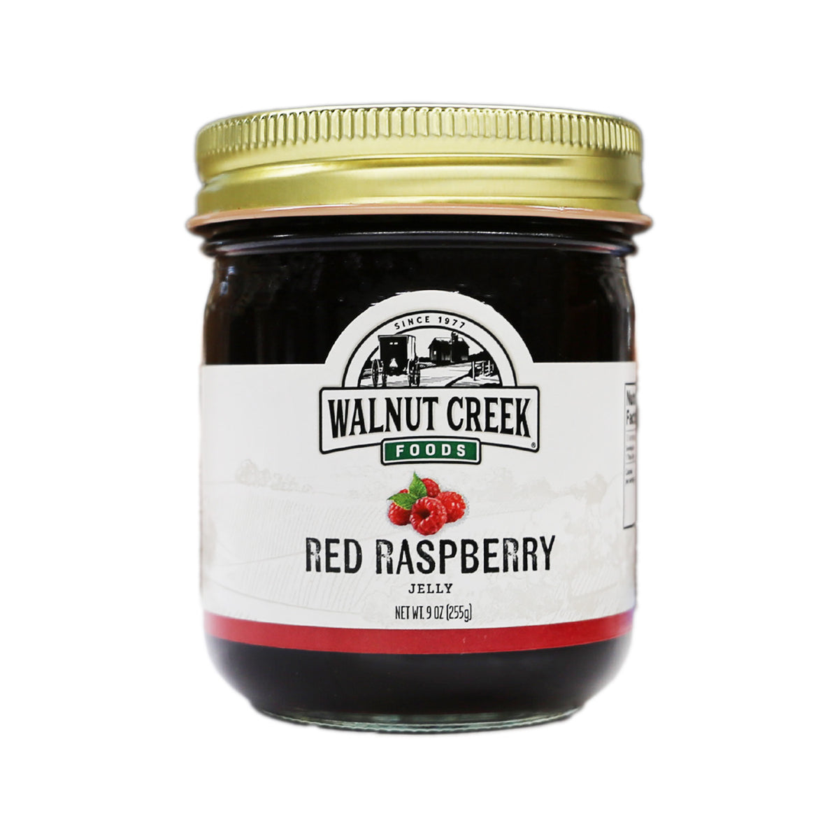 Red Raspberry Jelly Label Red Raspberry Jelly – Walnut Creek Cheese & Market