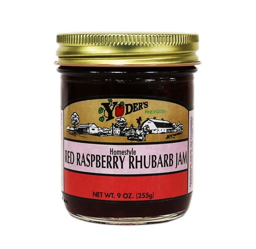 Red Raspberry Rhubarb Jam - YFF