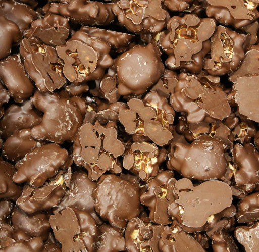 Chocolate Caramel Nut Cluster